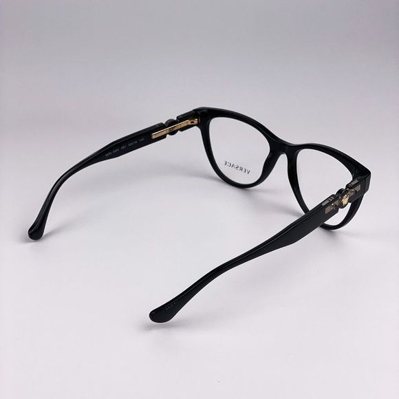 Versace VE3304 GB1 Eyeglasses Black Cat Eye Women main image 7